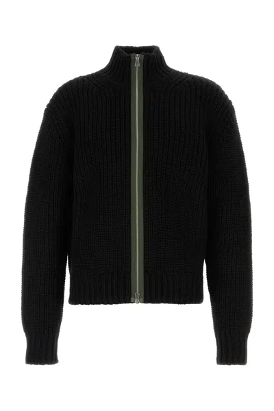 NAMACHEKO BLACK WOOL EVAN CARDIGAN