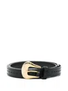 Namacheko Brogue-style Belt In Black