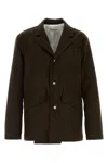 Namacheko Moleskin Cotton Blazer Notch Lapels