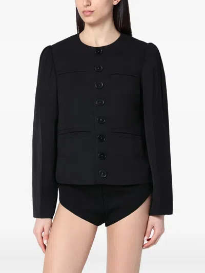 NAMACHEKO COLLARLESS JACKET