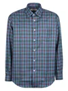 Namacheko Pocket Checked Colt Shirt In Blue