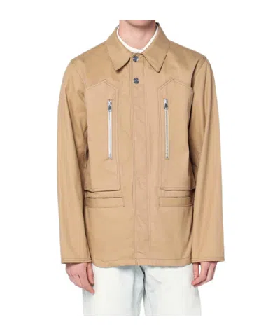 NAMACHEKO NAMACHEKO STRAIGHT HEM OVERSHIRT