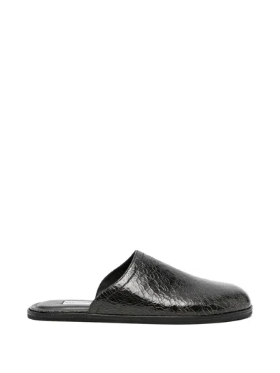 Namacheko Crackled-effect Loafers In Black