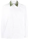 Namacheko Crysttal-embellished Long-sleeve Shirt In White