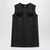 Namacheko Seams-details Sleeveless Mini Dress