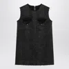 Namacheko Seams-details Sleeveless Mini Dress