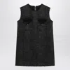 Namacheko Seams-details Sleeveless Mini Dress