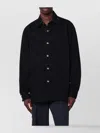 Namacheko Denim Shirt Jacket Featuring Chest Pockets In Animal Print