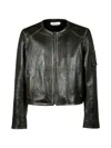 Namacheko Distressed-effect Leather Jacket In Brown