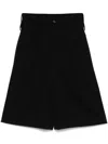 Namacheko Double Waistband Shorts In Black