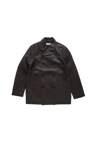 Namacheko Elijah Leather Jacket Black