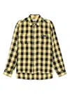 Namacheko Checkered Pattern Shirt Chest Pockets In 黑色