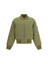 Namacheko Urban Oversized Cotton Bomber Jacket In Pistacchio