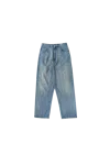 Namacheko Wide Jeans In Light-washed Denim In Blue