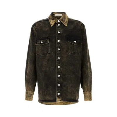 Pre-owned Namacheko Hank Denim Shirt 'black' | Men's Size S