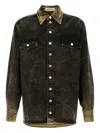 Namacheko Camicia Hank In Denim Nero Uomo In Schwarz
