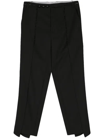 Namacheko Hassel Straight-leg Trousers In 黑色