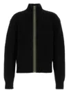 Namacheko Evan Cardigan Wool High Collar In Black
