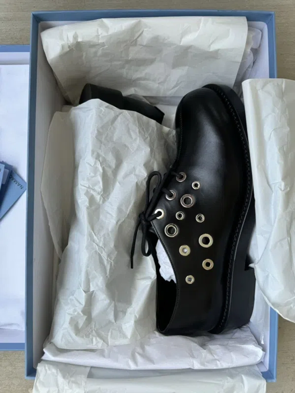 Pre-owned Namacheko Holm Derby Shoes In Black | ModeSens