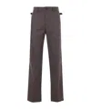 Namacheko Attila Houndstooth-pattern Trousers In Brown