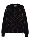 Namacheko Intarsia Quilt Crew-neck Jumper In Multi