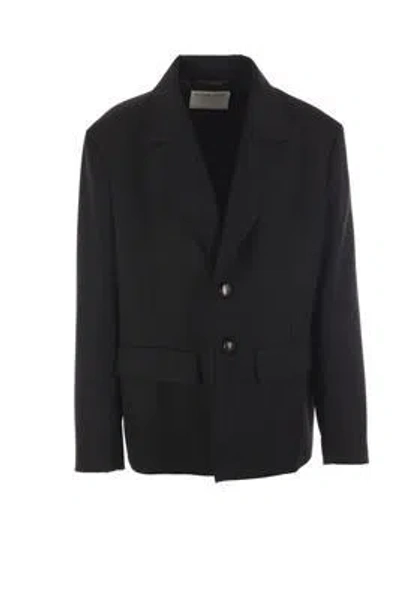 Namacheko Long-sleeved Suit Coat In Black