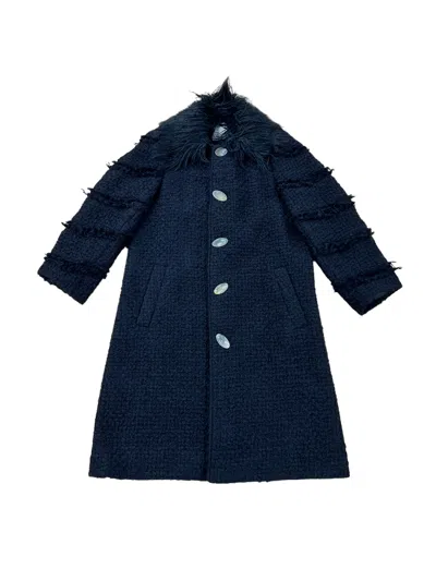 Namacheko Kenilworth Coat Black In Blue