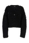 Namacheko Maglione In Misto Lana Nera Uomo In Black