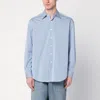 Namacheko Light Blue Striped Cotton Shirt