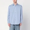 Namacheko Light Blue Striped Cotton Shirt
