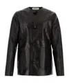 Namacheko Giacca In Pelle Nera  Uomo In Black