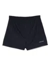 Namacheko Midnight Blue Bermuda Sports Shorts In Blue