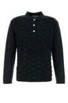 Namacheko Bird Feather Polo Shirt In Blue