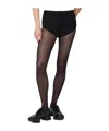 Namacheko Black Mini Shorts In Wool Blend In Black