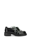 Namacheko Mountain Derby Lace-up Shoes In Black