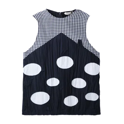 Namacheko Musi Sleeveless Top Navy In Blue