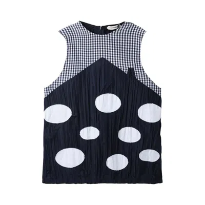 Pre-owned Namacheko Musi Sleeveless Top 'navy' | Blue | Men's Size Xl