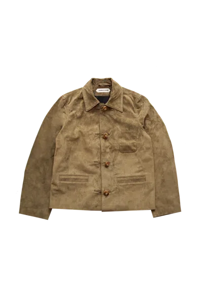 Namacheko Osterly Suede Jacket Green