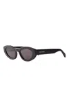 Namacheko Oval-frame Sunglasses In Black