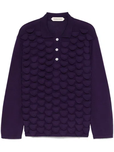 Namacheko Polo Bird Feather In Blue