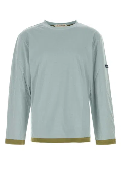 NAMACHEKO POWDER BLUE COTTON T-SHIRT
