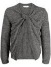 Namacheko Prender Knotted Jumper In Grey