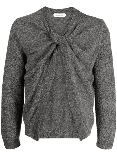 Namacheko Prender Knotted Jumper In Grey