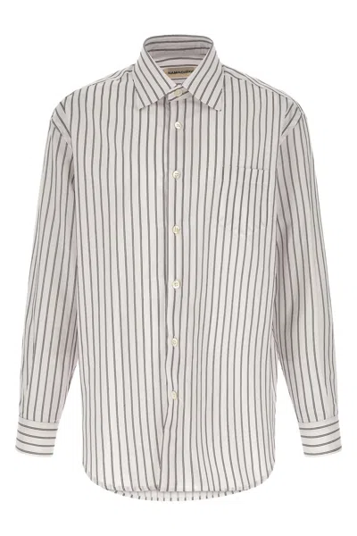 Namacheko Shirt With Jacquard Pattern In White/black