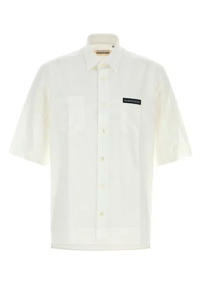 Namacheko Short Sleeve Guardia Shirt In White