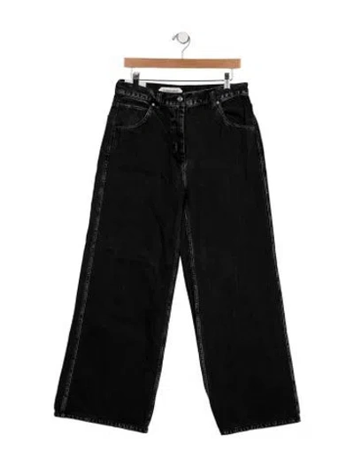 Pre-owned Namacheko Straight-leg Jeans In Black
