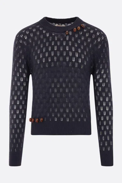 Namacheko Round Neck Sweater In Black