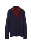 Namacheko Layered Jumper In Eclipse Wine