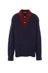 Namacheko Layered Jumper In Eclipse Wine