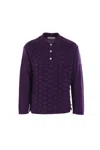Namacheko Bird Feather Sweater In Purple